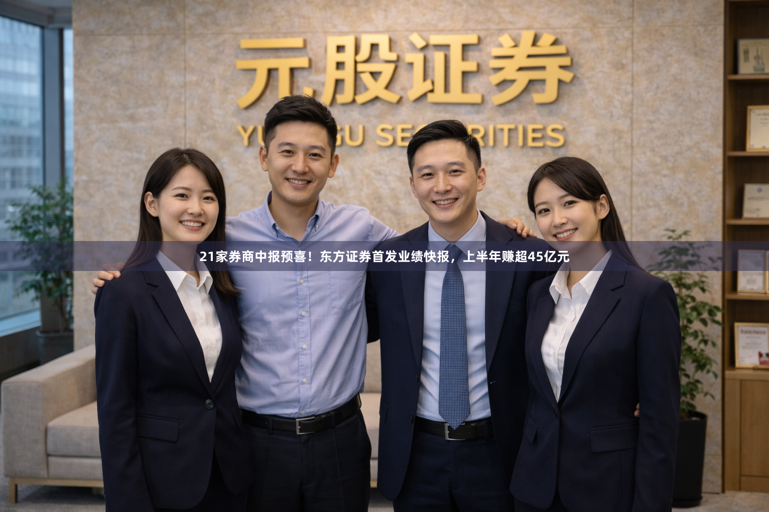 21家券商中报预喜！东方证券首发业绩快报，上半年赚超45亿元